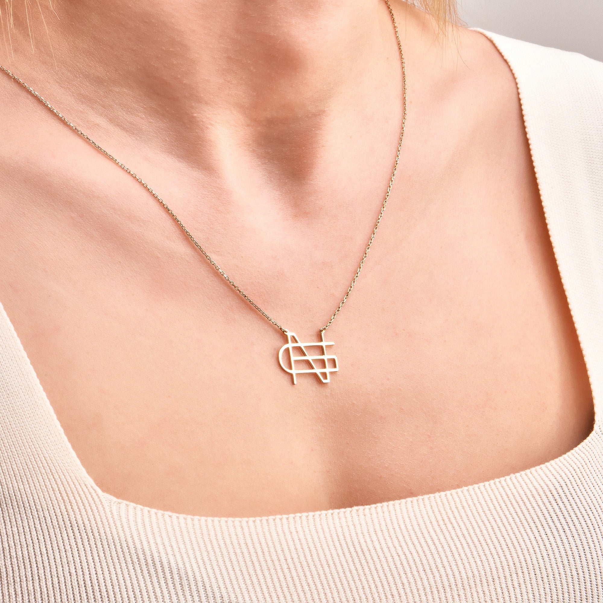 Gift for Wedding Personalized Name Necklace,