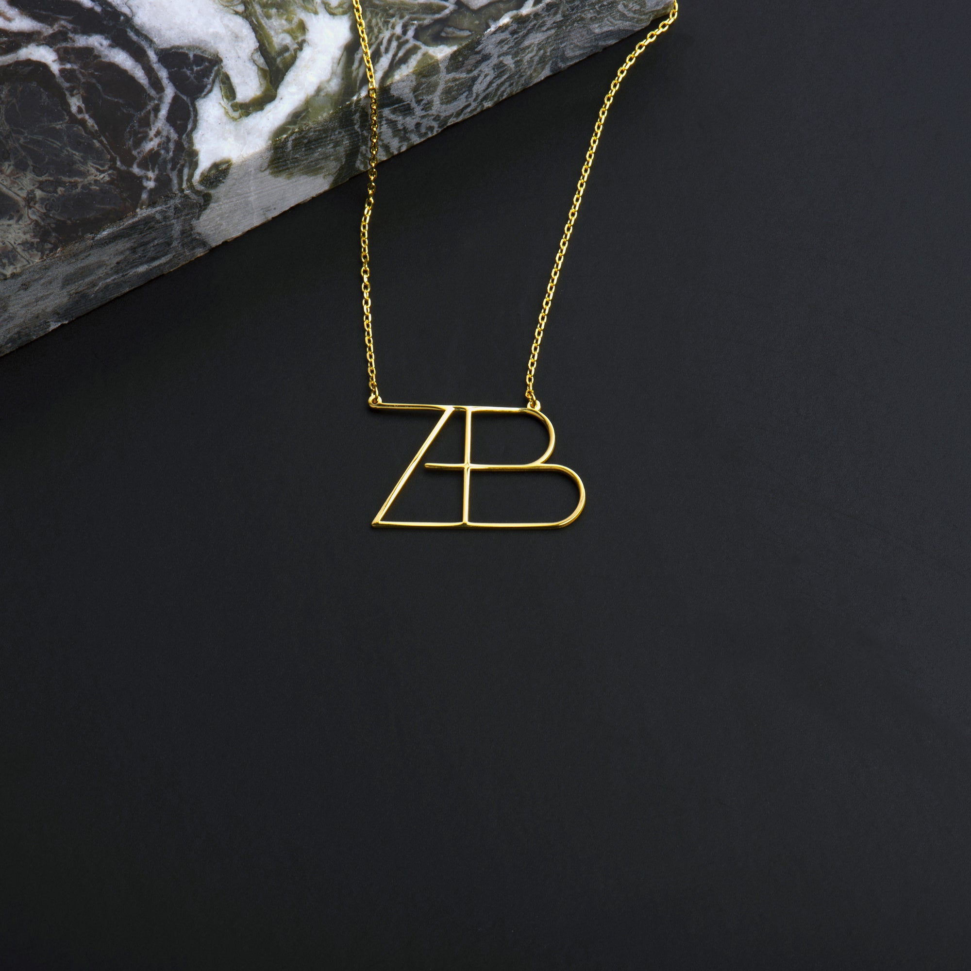 Personalized Handmade Women Gold Name Necklace