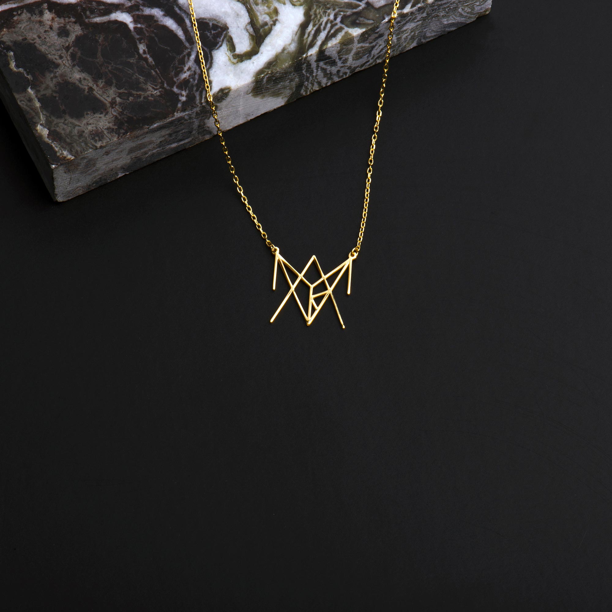 Mary Name Logo Necklace Unique Gift for Mom